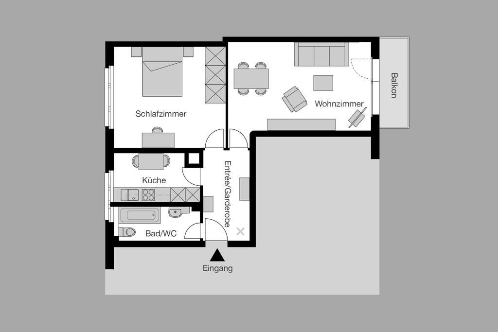 City Stay - Nordstrasse Zurich Bagian luar foto