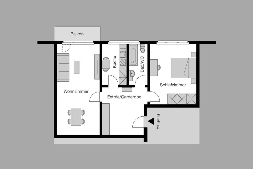 City Stay - Nordstrasse Zurich Bagian luar foto